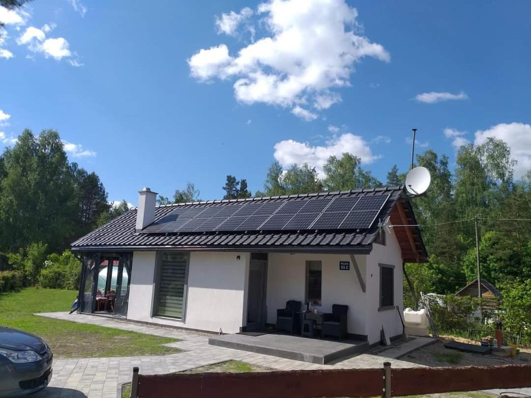 Mazury Domek Caloroczny Pelnik Jezioro Las Exterior photo
