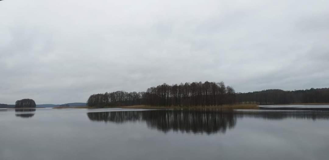 Mazury Domek Caloroczny Pelnik Jezioro Las Exterior photo